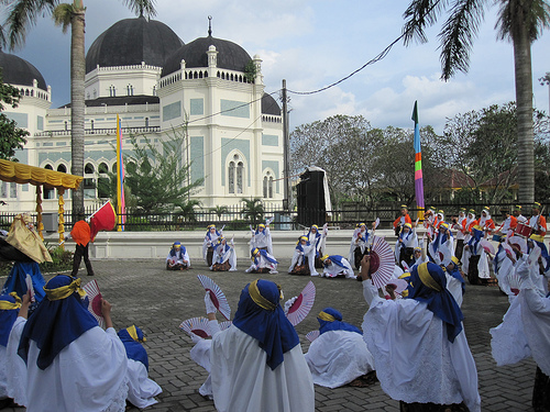 印度尼西亚棉兰——碧蓝的海水,一望无际的海洋