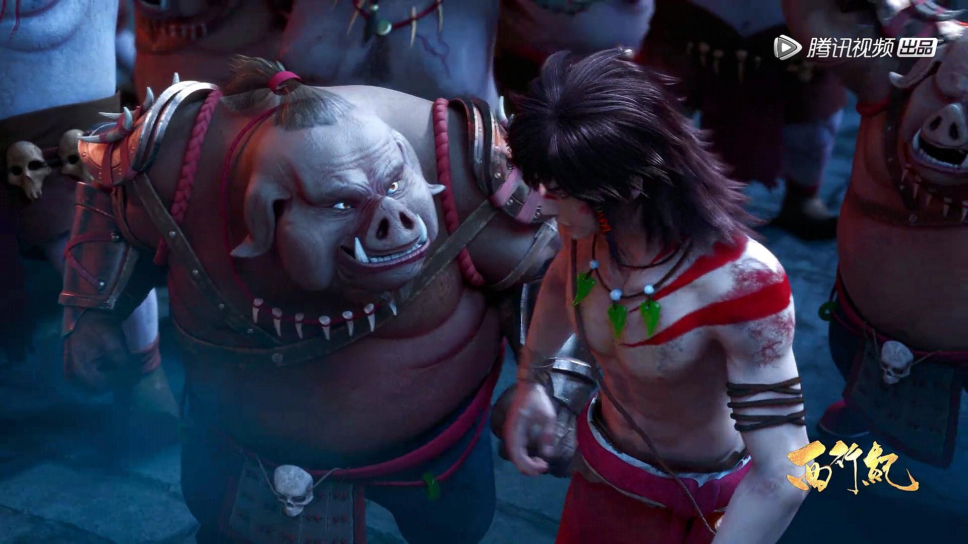 西行纪动漫兄弟对决,刚鬣战胜勇鬣,猪八戒被欺骗了二十六年!