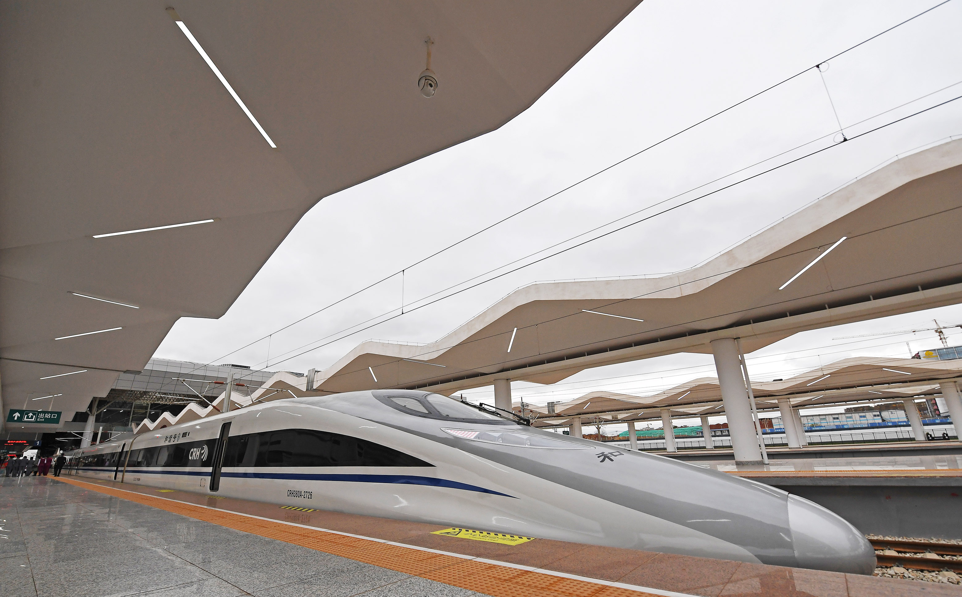 高铁开进中国井冈山革命老区