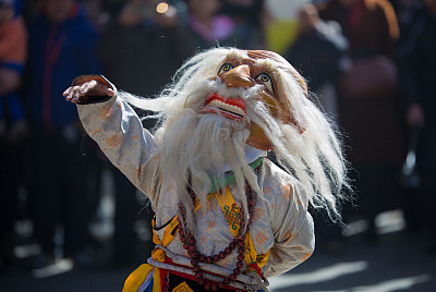 呼和浩特"送巴令"法会,神秘的查玛舞一般人没见过