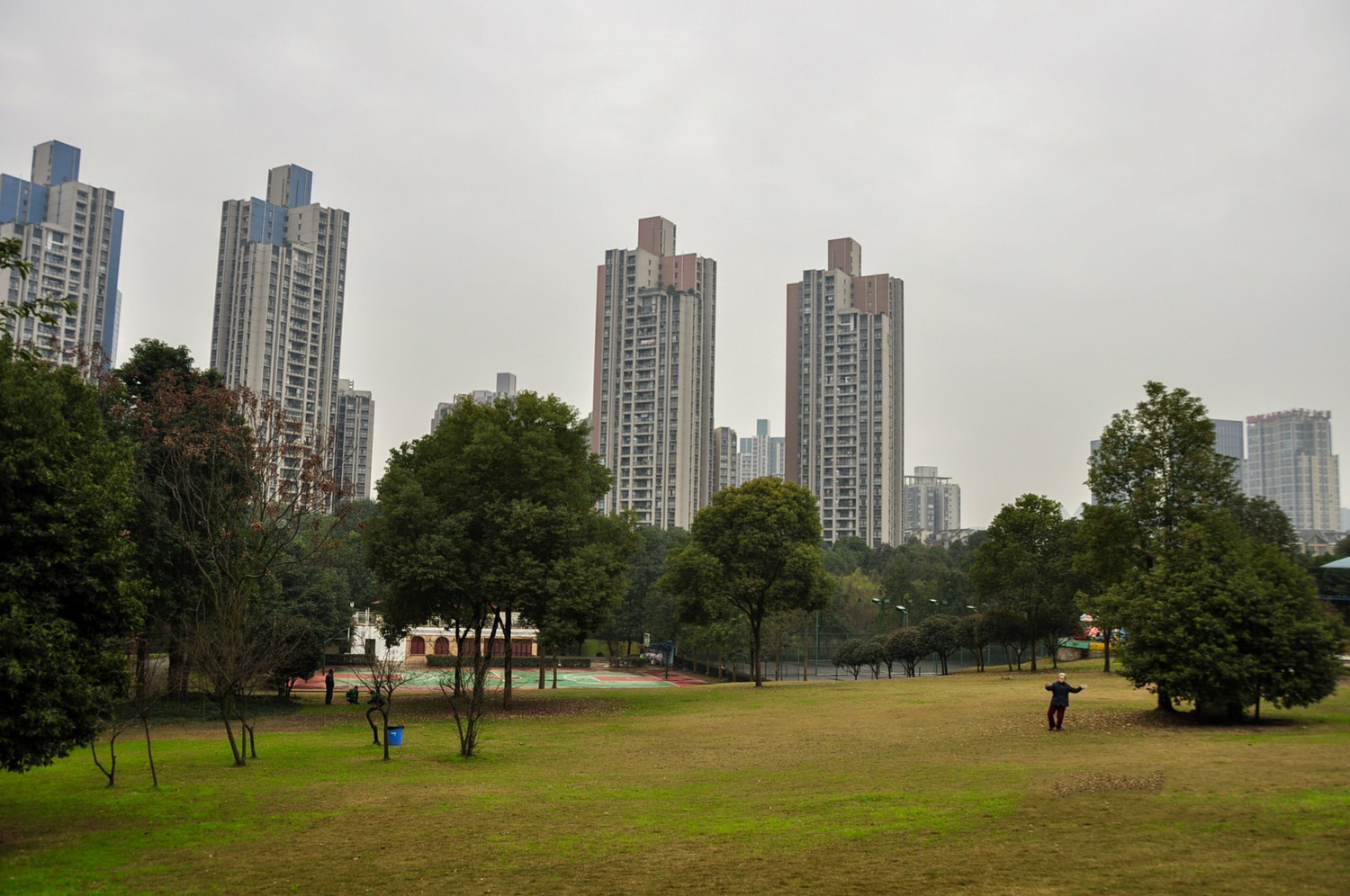 重庆景点:龙湖动步公园