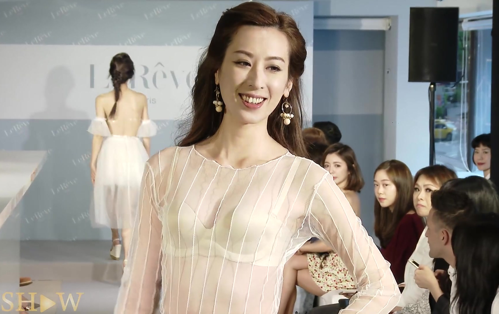 青春潮流内衣秀,t台模特,韵味十足