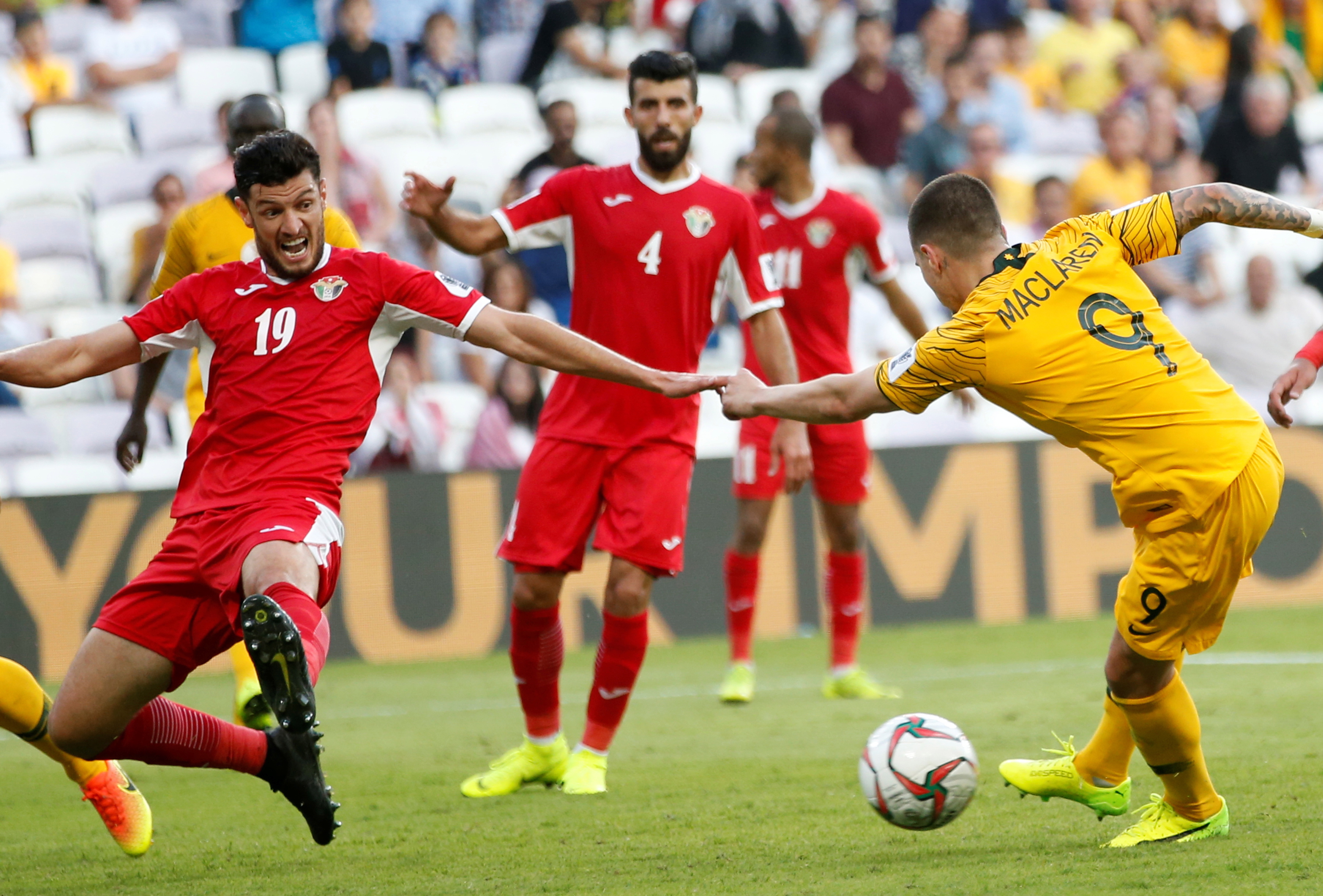 足球——亚洲杯:约旦胜澳大利亚