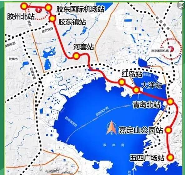 青岛地铁8号线 站点图片