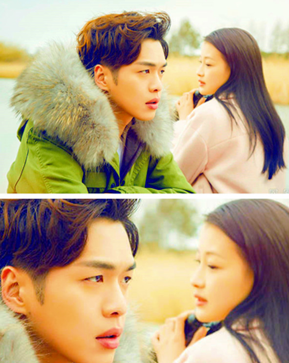 张若昀,孙怡《十五年等待候鸟》美照,芦苇丛中纯纯的爱