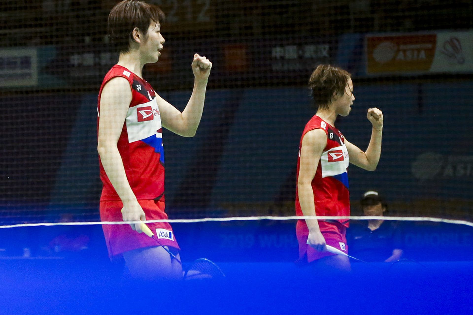 我们回顾上个周期2020东京奥运,日本组合福岛由纪/广田彩花作为头号