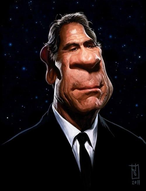 意大利漫画家alberto russo肖像漫画作品精选