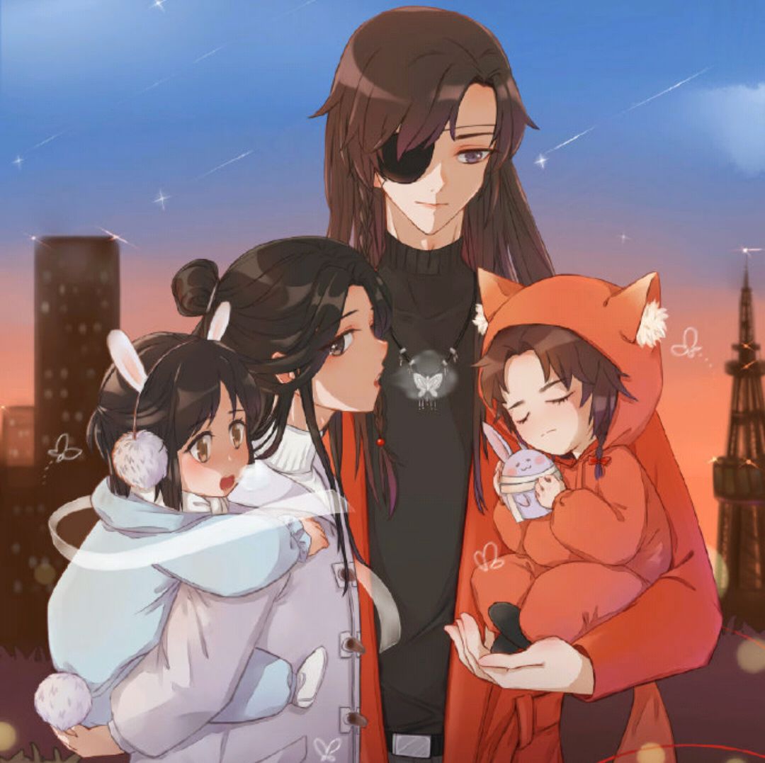 当花城与谢怜生活在现代,美好生活就此开始