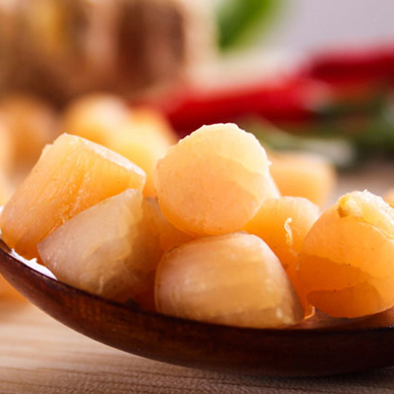 打卡济南夜市#济南夜市美食——绣球干贝,是山东博兴地区汉族传统的