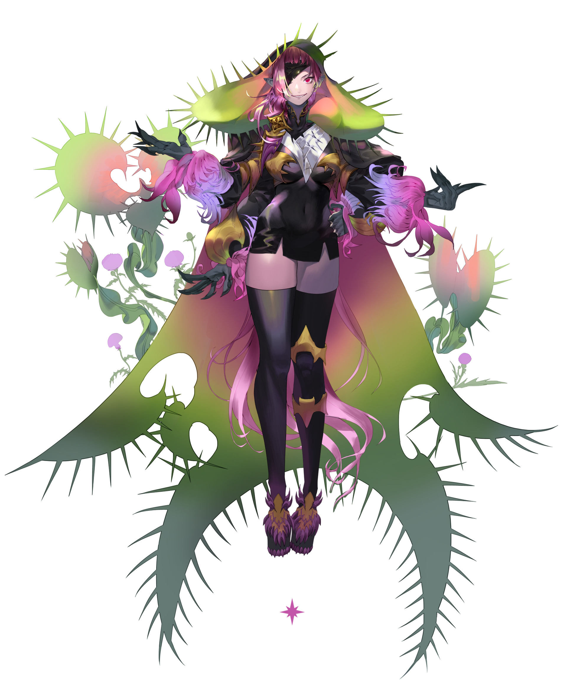 韩国插画师:peka的人设作品