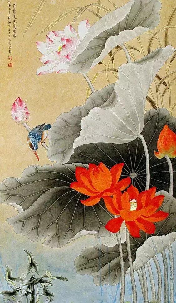 书画鉴赏丨荷花画,美不胜收!(二)
