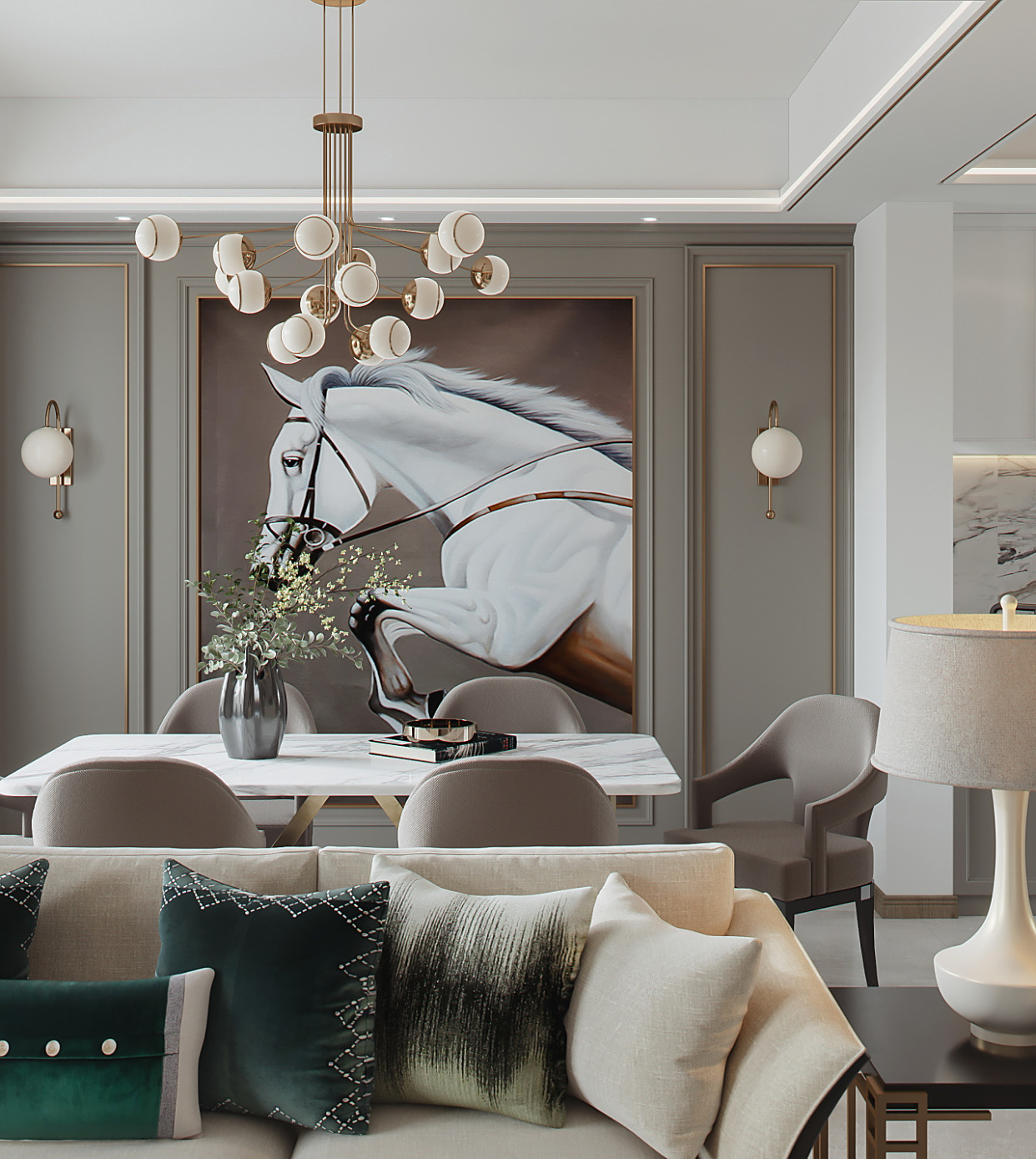 美式轻奢风,不一样的精致,一样的浪漫!