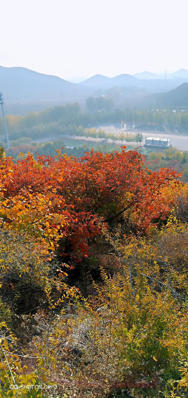 五彩浅山图片图片