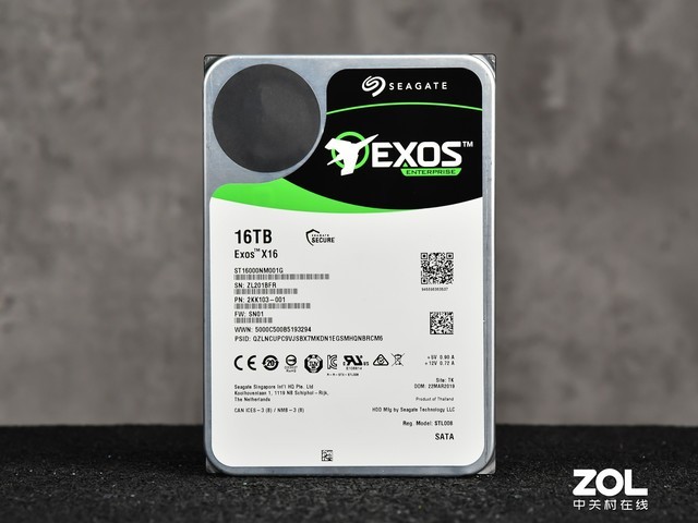 岂止于大—希捷银河exos 16t企业级硬盘评测