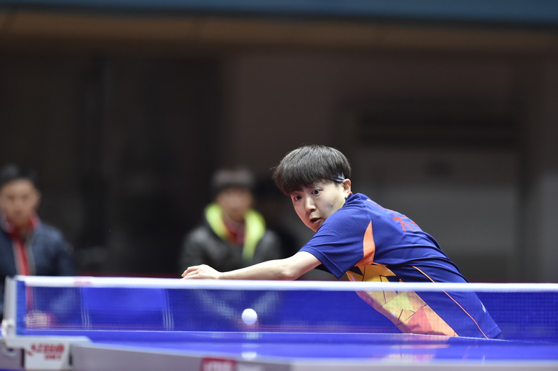 刘诗雯逆转黑马后输球,19岁天才险造冷门,小将陈可拿2分