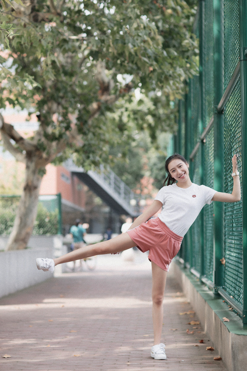 人像摄影:轻松校园行