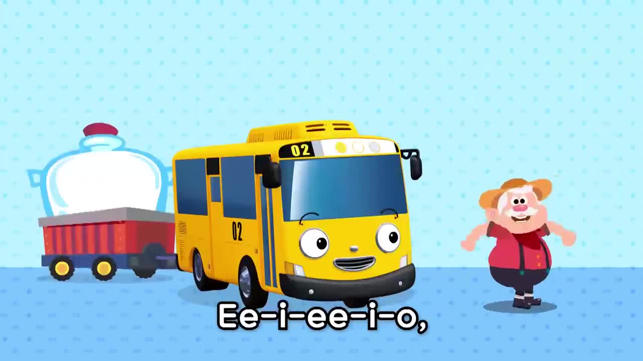 小公交车太友儿歌 英文版 第2集
