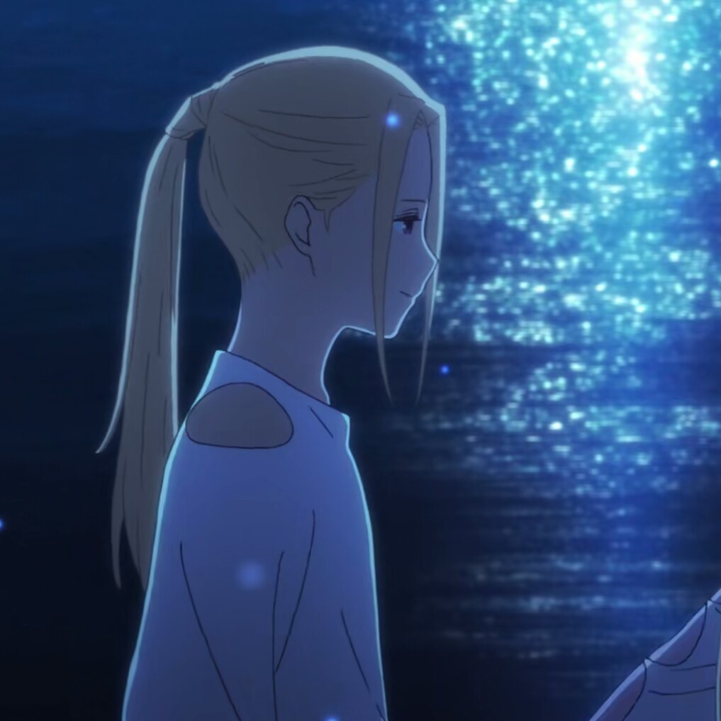 温情动漫人物高清头像 于离别之际束起约定之花