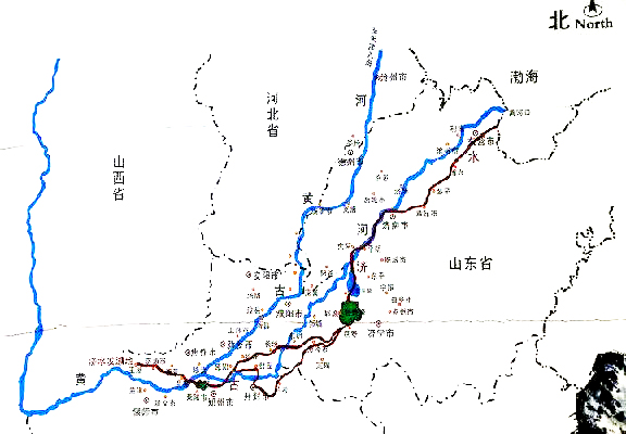 济南因济水而得名,而济水现在却消失不见了