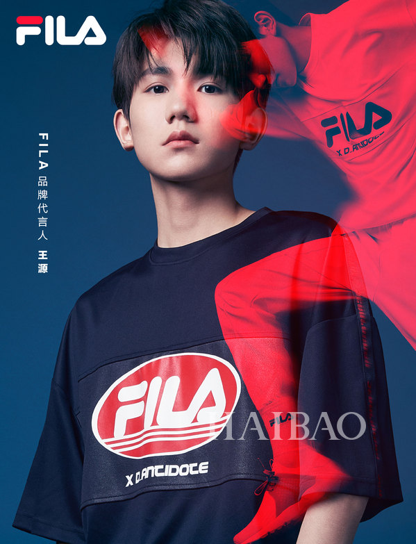 王源成为斐乐(fila 全新品牌代言人:强强联手向上而生!