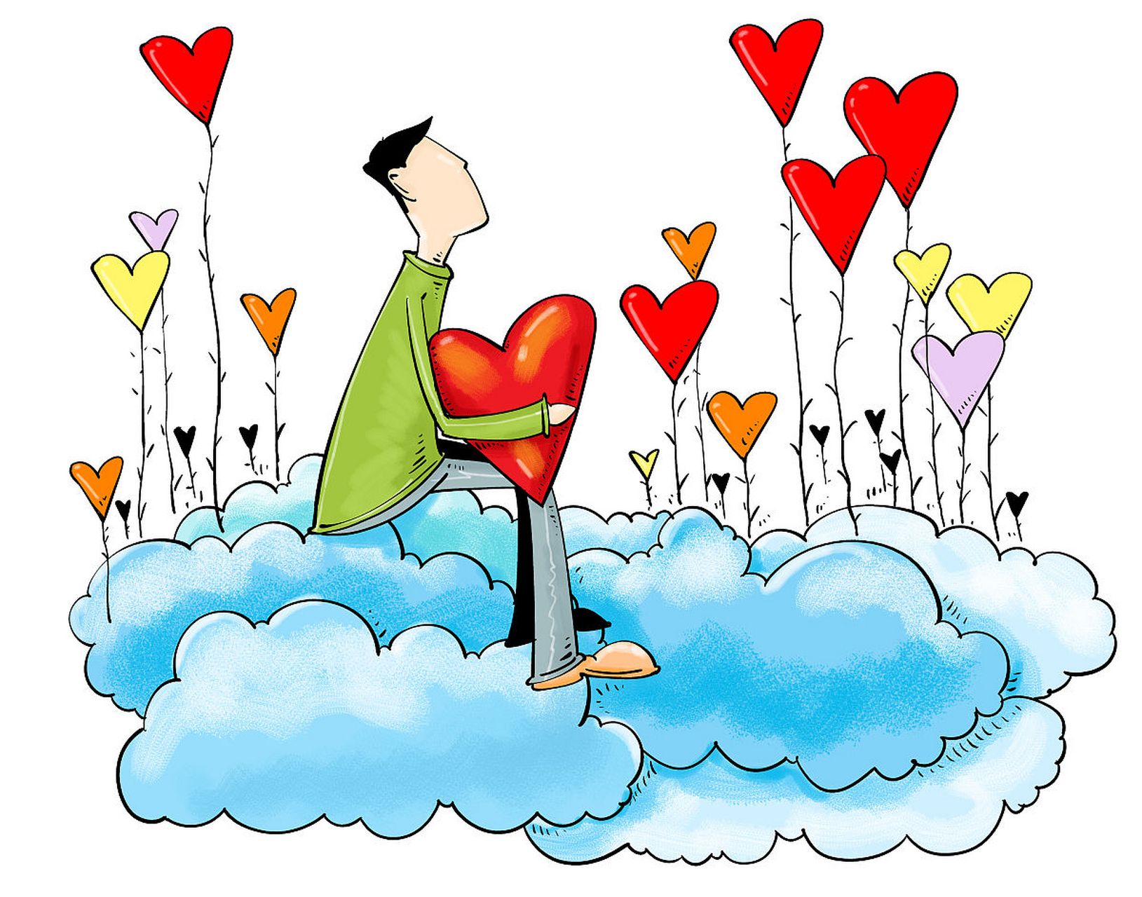 我将以下十个标准作为我寻找理想老公的基本要求:  1.