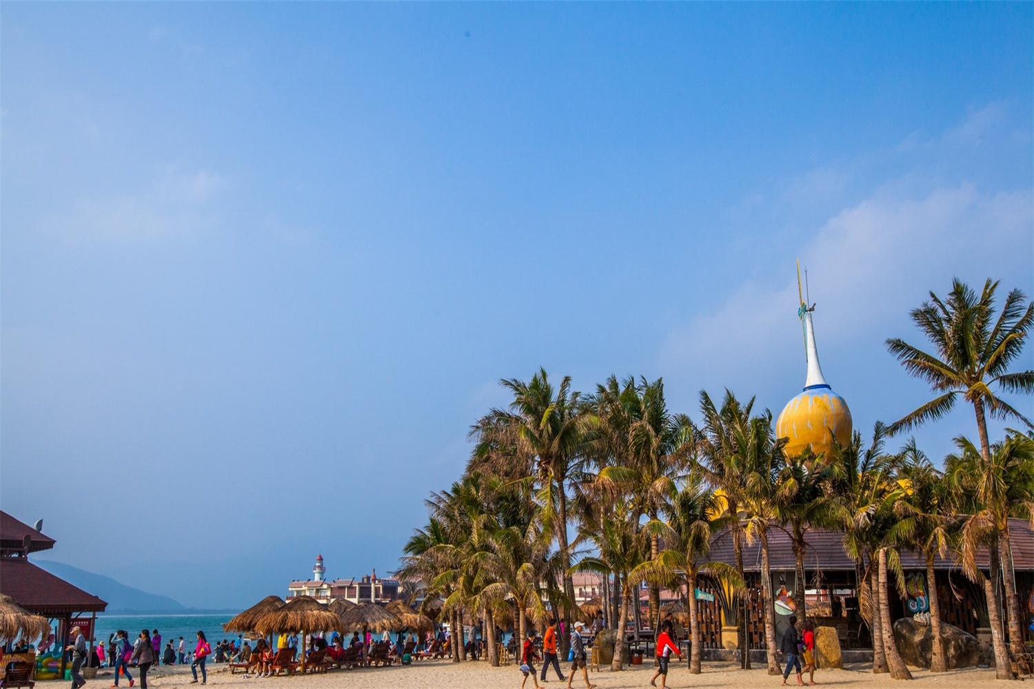 极具热带海岛风情特色的海岛型景区海南三亚分界洲岛!