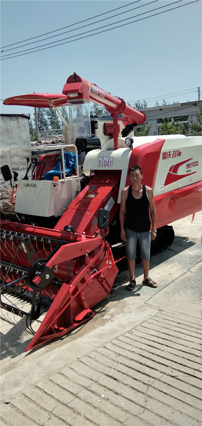 盘锦光哥首试雷沃谷神rg50   没想到"一战成名"