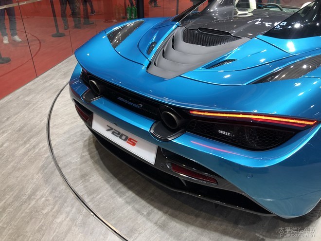 2019上海車展:邁凱倫720s spider亮相