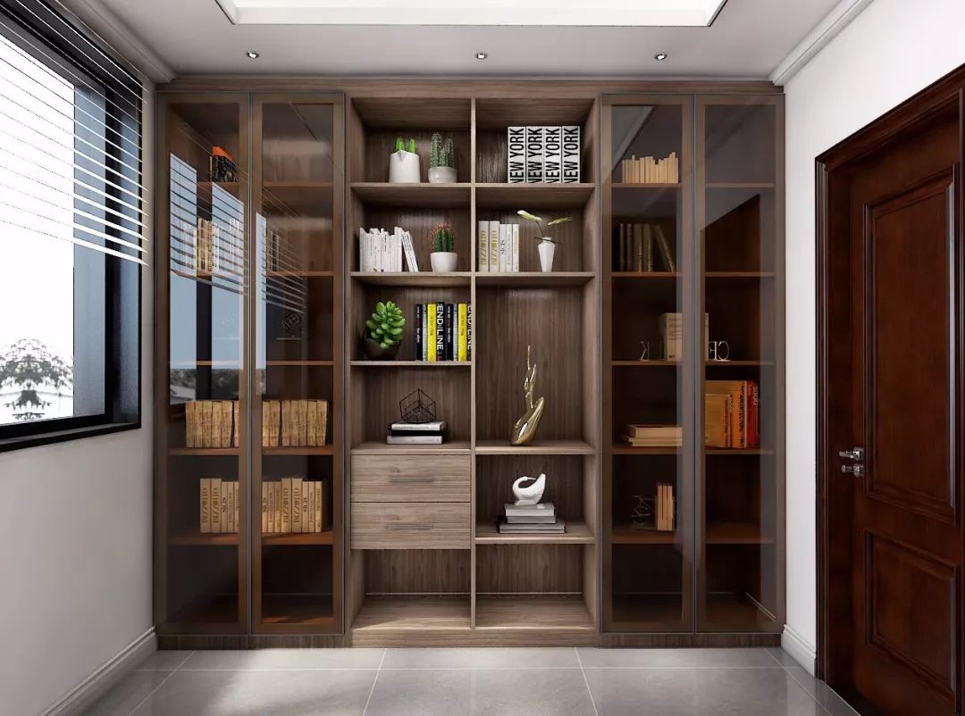定制书柜怎么样?有钱人聪明人都这样装修,南宁定制书柜就是美!