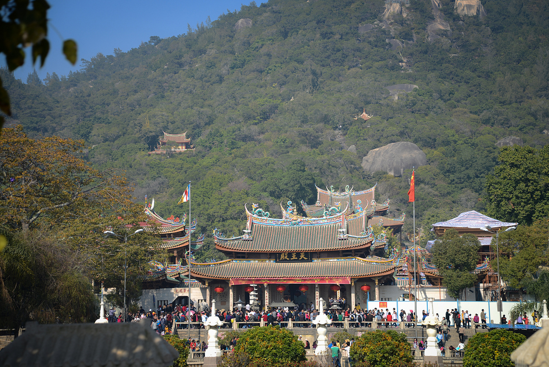 厦门南普陀寺的宁静祥和,是一座历史悠久,香火旺盛的佛教寺庙.