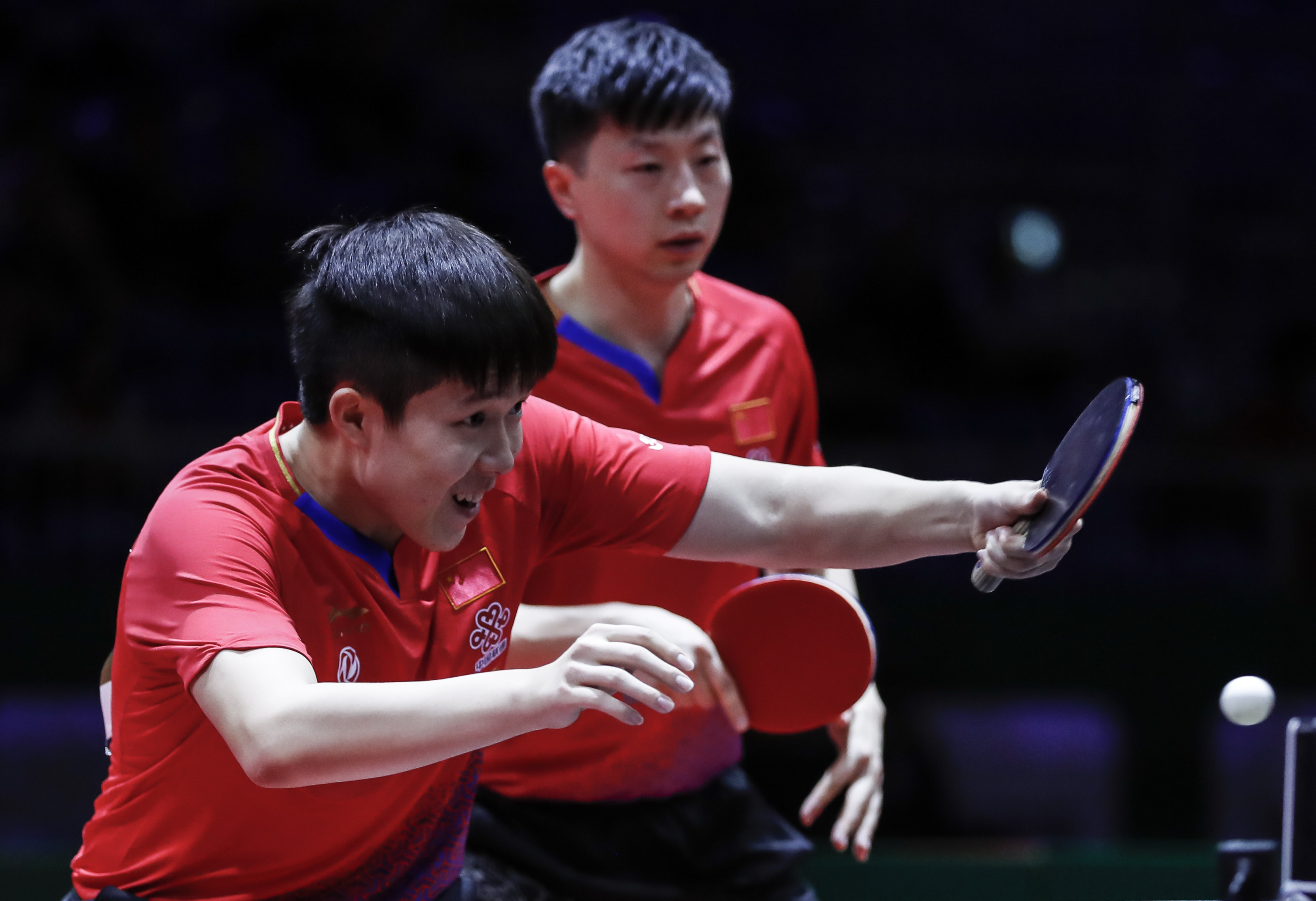 乒乓球——世锦赛:马龙/王楚钦首轮晋级
