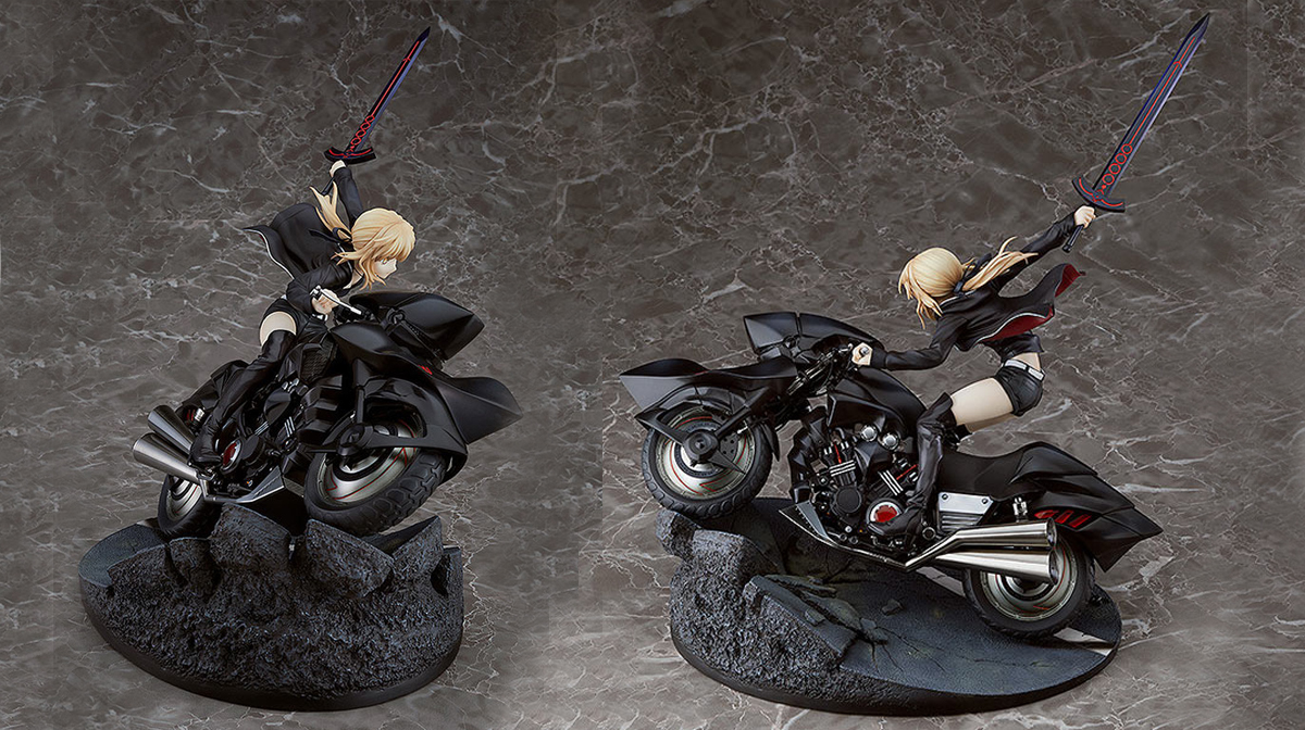 gsc近期推出了fgo黑saber阿尔托莉雅手办,真是帅气呀