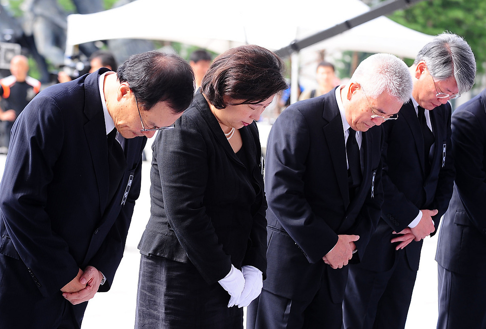 安倍晋三国葬出席人员名单公布,74%被涂黑  日本共同社8月6日报道