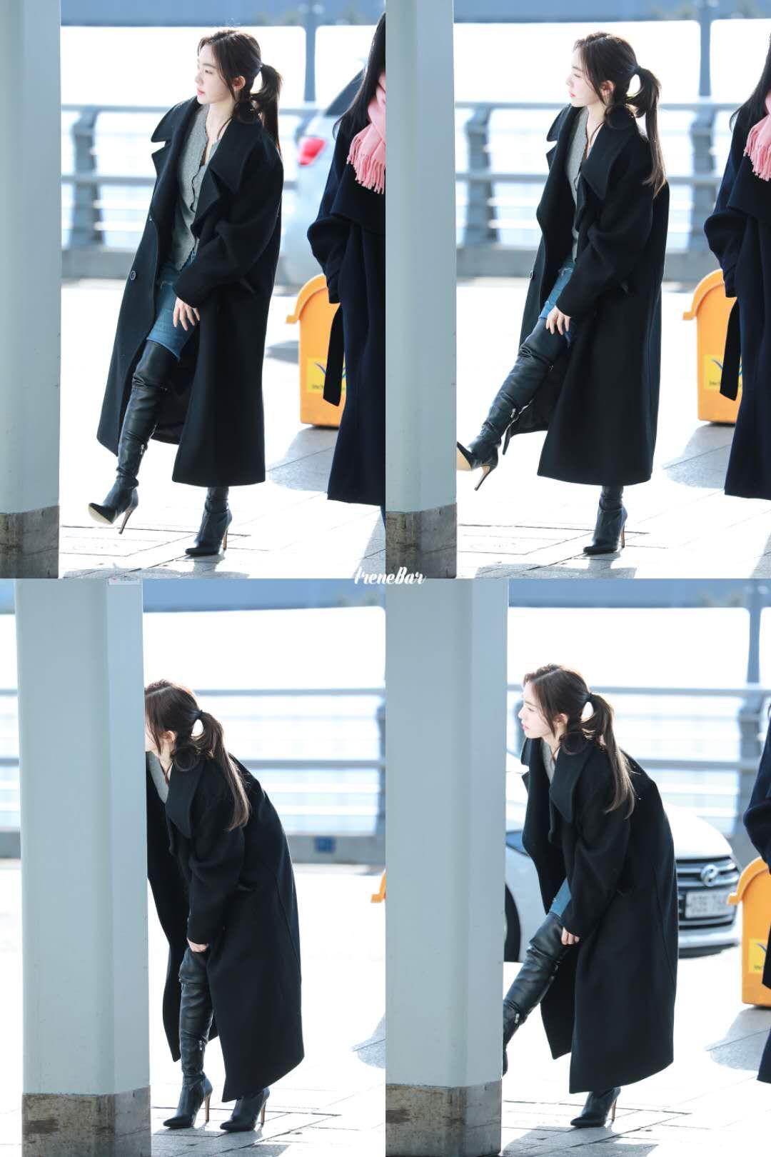 裴珠泫的慵懒感很迷人,当众提靴子呈现反差萌,自拍不如他拍系列