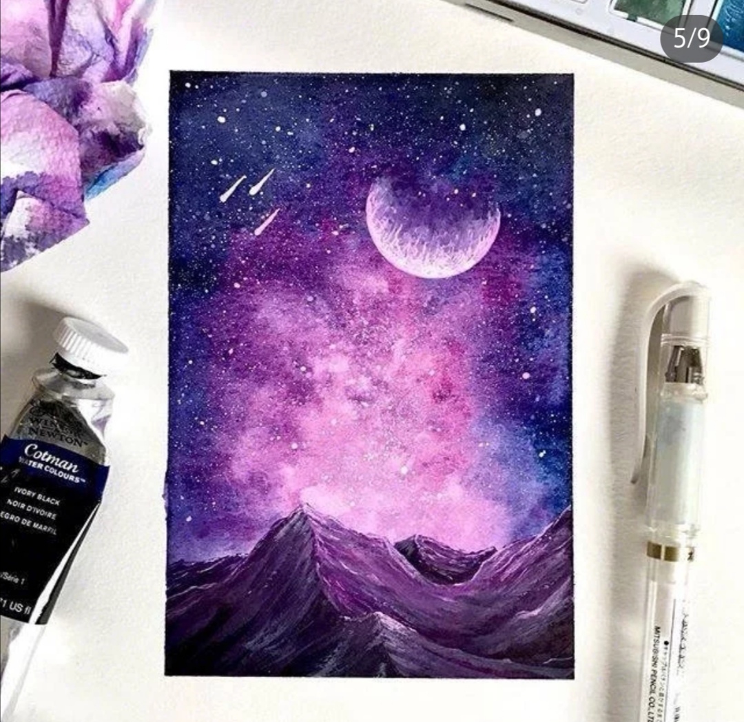 [水彩分享]找了一些简单美丽的水彩风景画,赶紧临摹起来吧!