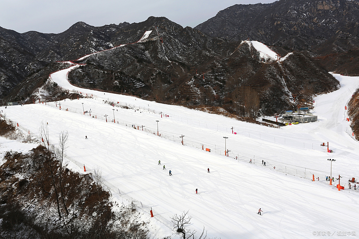 包头南海公园滑雪场图片