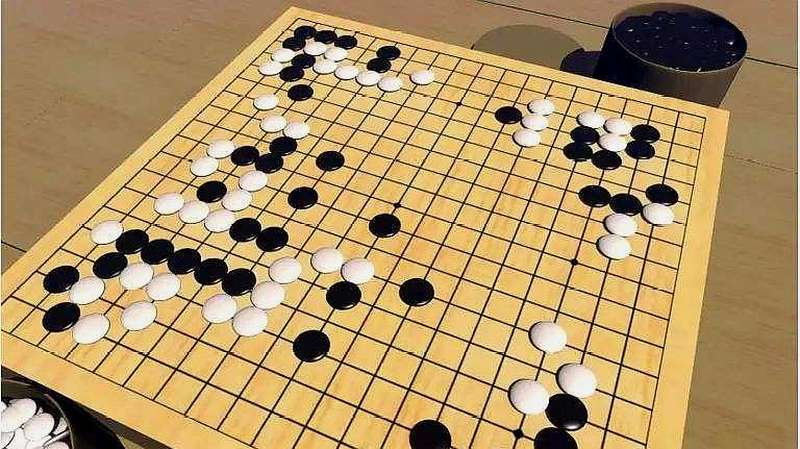 围棋死活训练第十五集一道大头鬼要小心白棋反抗