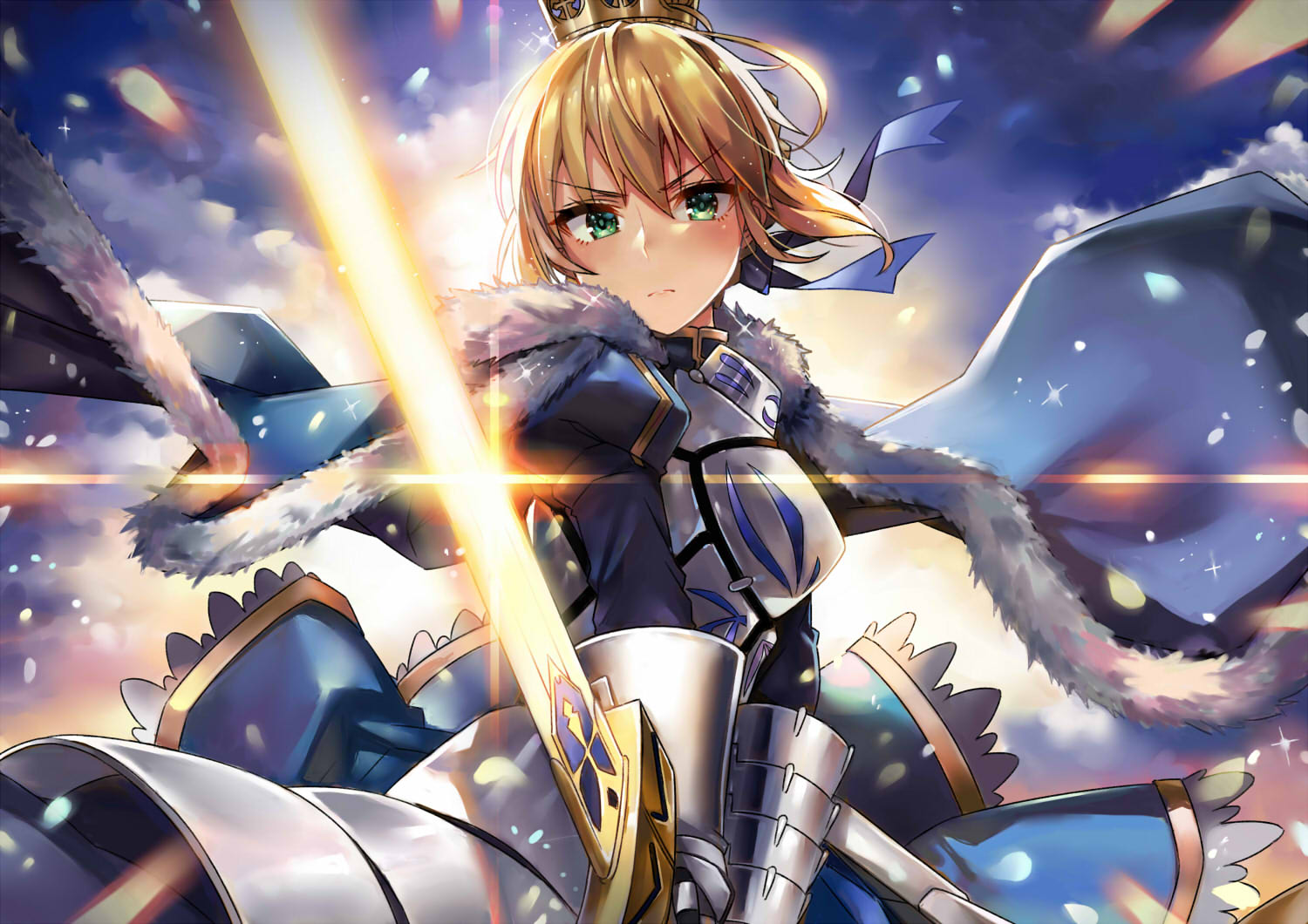 「fgo 日记」「saber」福袋 之 阿尔托莉雅·潘德拉贡