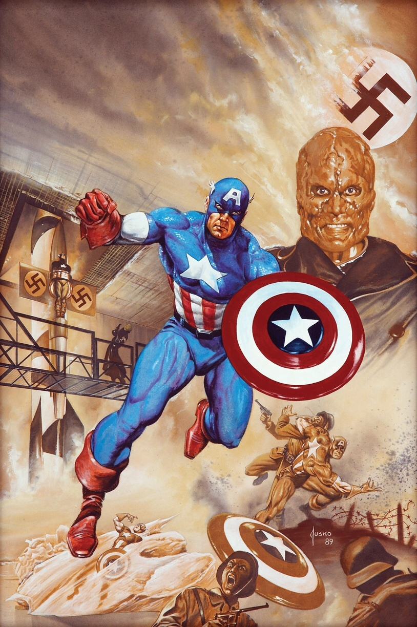 美国队长黑化——九头蛇队长,好像更帅了!