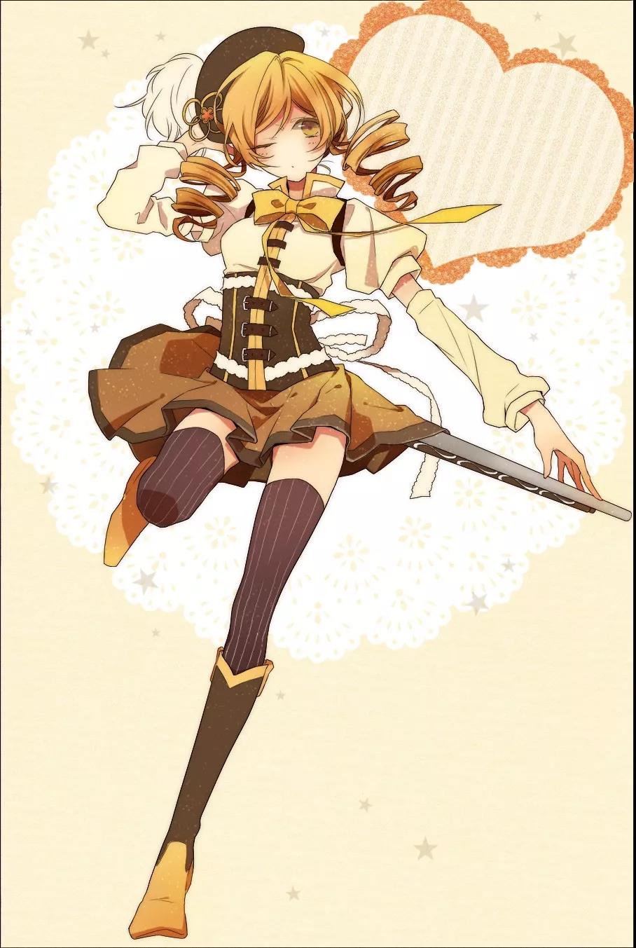 动漫人物壁纸 ·巴麻美(魔法少女小圆)