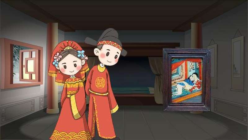 嫁妆画中国古代女子出嫁时的嫁妆之一