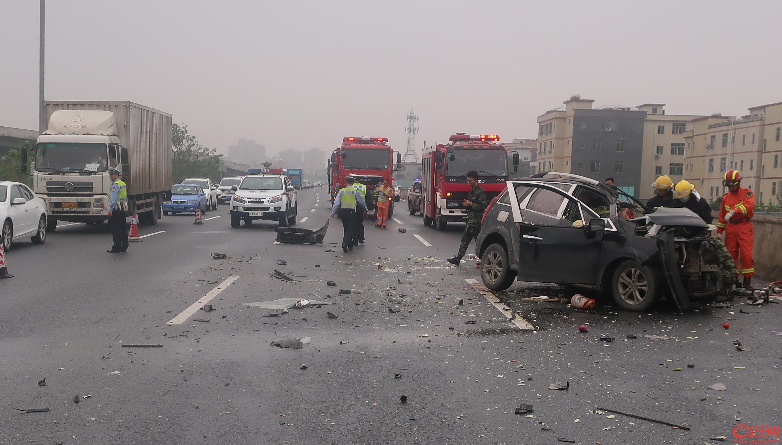 今年以来广州高速公路交通事故已致36人死亡