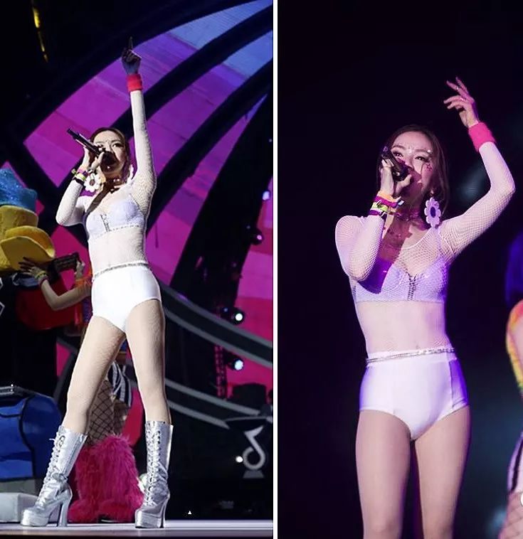 脱掉皮裤改穿比基尼,瘦下来的邓紫棋太任性了!