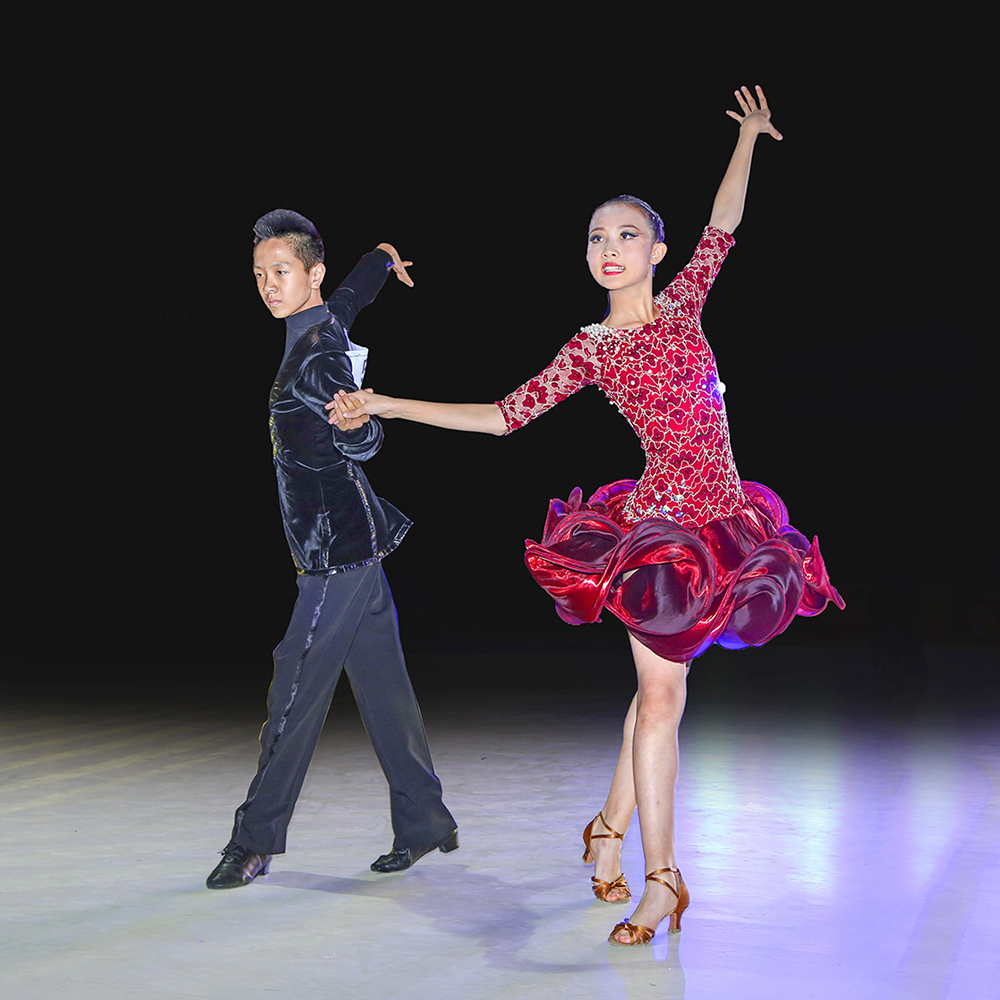 体育摄影:少年国际标准交谊舞大赛集锦