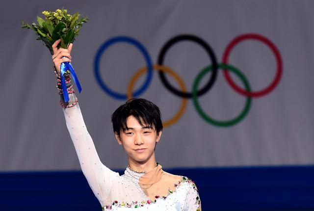 羽生结弦平昌金牌图片