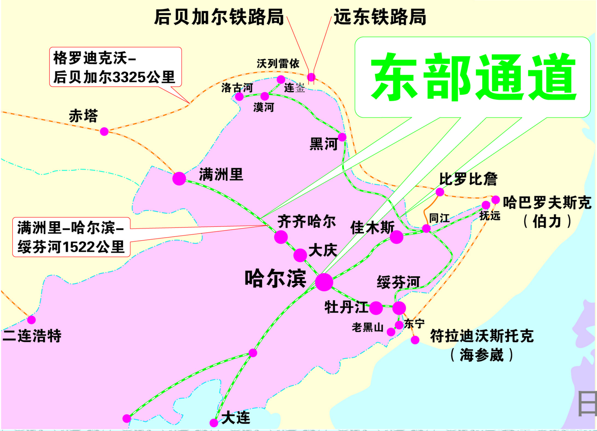 中欧班列通道图高清图片