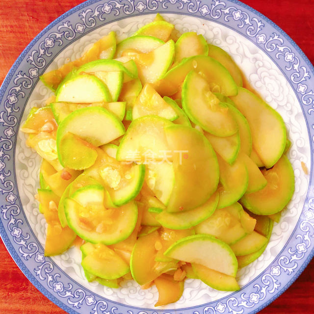 清炒笋瓜,清淡营养,开胃增食欲,十分钟就上桌的快手菜