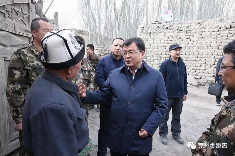 州党委书记安征宇深入阿克陶县边境乡调研