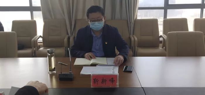 靳新峰一行调研指导延津县企业复工复产工作