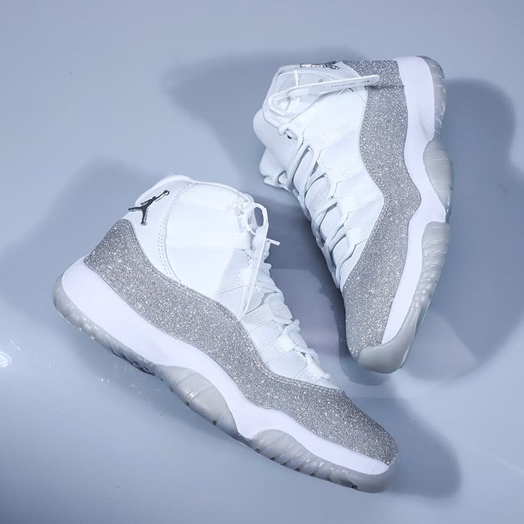 aj11metallic silver满天星闪粉涂层装饰